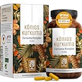 Kurkuma Kapseln hochdosiert: Extrakt einer Kapsel entspricht 15.000mg Curcuma - hochdosiert 95% Curcumin pro Kapsel - Kurkuma Komplex mit Piperin und Vitamin C - Vegan