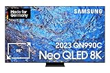 Samsung Neo QLED 8K QN990C 98 Zoll Fernseher, Quantum-Matrix-Technologie Pro, Neural Quantum Prozessor 8K, Infinity-All-Metal-Design, Smart TV, GQ98QN990CTXZG, Deutsches Modell [2023]