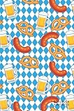 Deutschland Punktiertes Notizbuch Reisetagebuch: Wunderschön Bayern Oktoberfest Bier und Wurst | 120 Seiten gepunktetes Notizbuch