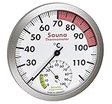 TFA Dostmann Analoges Sauna-Thermo-Hygrometer,...
