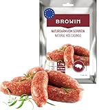 BROWIN® Schweinedarm 310601 | Naturdarm für hausgemachte Wurstwaren | Bratwurst für eigene Wurst | Kaliber 28/30 mm, 15 m, 180 g