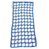Kletternetz für Kinder Polyester Spielplatz Klettergerüst Netz Indoor Outdoor Strickleiter Krabbelnetz Fallen Schutz für Spielgeräte Baumhaus Hindernisparcours(Size:91*274cm(3*9ft),Color:blau)