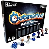 Outsmarted - Live-Quiz - Remote-Brettspiel auf Deutsch - Mit über 10.000 Fragen & Updates - Für den Familienspieleabend - Ab 8 Jahren - Version 2024