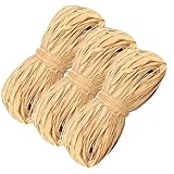150g Bast Raffia Bastband, Bastband, Raffia, Bast Raffia, Papierschnur Geschenkbast, Weben und Gärtnern, zum Dekorieren von Geschenkkartonagen