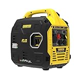 Champion Power Equipment Strominverter Dual-Fuel (max. Leistung 3000 W, tragbarer Inverter, Laufzeit bis zu 11,5 Stunden, extrem leise, Notstromaggregat) 93001i-DF-EU