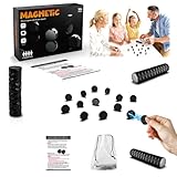 Magnetspiel, Magnet Spiel, Magnetisches Schachspiel, Magnetspiel Puzzle Magnetic Schachspiel Tragbares Schach, Gesellschaftsspiele Ab 6 7 8 9 10 11 Jahre, für Familientreffen und Reisen
