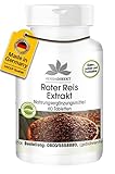 Roter Reis Extrakt Kapseln - mit 2.95mg Monacolin K - 60 Tabletten - hochdosiert - Vegan | HERBADIREKT by Warnke Vitalstoffe - Deutsche Apothekenqualität