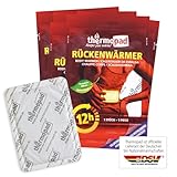 Thermopad Rückenwärmer – DAS ORIGINAL: 10 x Wärmepads für 12 Stunden Wärme I Sofort einsatzbereite Pads I Extra warme Wärmekissen-Pads, auch geeignet als Nackenwärmer, Schulterwärmer & Nierenwärmer