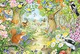 Schmidt Spiele 56370 Tiere im Wald, 100 Teile Kinderpuzzle