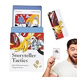 Storyteller-Taktikkartendeck | Storyteller Taktik Business Tool | Verbesserung Ihres Einflusses Und Ihrer Überzeugungskraft In Workshops | Präsentationen Und Mehr - Neuartiges Team Taktikkarten