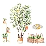 Wandaufkleber - Frühling Pflanzen Aufkleber, Abnehmbare PVC für Zuhause, Kinderzimmer, Badezimmer, Café, Geschäft, Schlafzimmer, Salon, Schrank, l