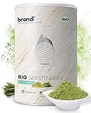 Gerstengras-Pulver BIO in Rohkost-Qualität aus Österreich und abgefüllt in Deutschland | by brandl® | 500g Bio Gerstengras