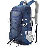 HOMIEE Wanderrucksack 45L, Herren Damen Wasserdichter Rucksack Trekkingrucksack Reiserucksack, Outdoorrucksack mit Reflexstreifen Für Wandern, Radfahren, Klettern, Bergsteigen und Reisen Sport