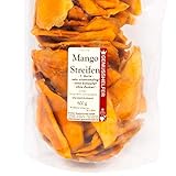 Bremer Gewürzhandel Mango, getrocknet, ungeschwefelte Mangostreifen ohne Zuckerzusatz, 1kg