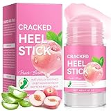 Fußcreme mit 60% Urea für Sehr Trockene, Raue und Rissige Haut, Urea Creme 60 Prozent für Ellenbogen, Knie, Füßen & Händen, Fußpflege Fusscreme(1PC Pfirsich, 40G)