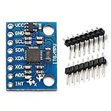 ARCELI GY-521 MPU6050 3 Achsen Beschleunigungsmesser Gyroskop Modul 6 DOF 6-Achsen Beschleunigungssensor Gyroskop Sensor Modul 16 Bit AD Wandler Datenausgang IIC für Arduino