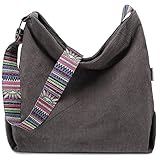 Makukke Handtasche Damen Umhängetasche, Cord Taschen Groß Shopper Tote Bag Schultertasche Casual Crossbody Bag für Schule Büro Arbeit Reisen Ausflug Einkauf