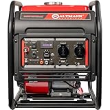 Kaltmann Inverter Stromerzeuger - 2800W Dauerleistung, Superleise 4-Takt Generator mit Kupferwicklung, ECO-Modus, Parallelbetrieb, Überlastschutz & Ölmangelabschaltung für Camping, Haus & Baustelle