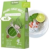 Elf-Family Bio Konjak Nudeln Ultra Low Carb Shirataki Nudeln Vegan Glutenfrei-270g x6er Box(12 pack), Instant Pasta Nudeln ohne kohlenhydrate/Keto/Kalorienarme/Fettfrei/Zuckerfrei -Spaghetti