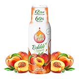 FruttaMax Pfirsich Getränkesirup Frucht-sirup Konzentrat | weniger Zucker | mit 60% Fruchtanteil 500ml