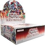 Yu-Gi-Oh TCG – Burst Protocol Display (24 Booster Packs) | Deutsch | Offizielles Konami Sammelkarten-Set | Neu & OVP | Perfekt für Sammler, Duellanten & Turnierspieler + LMS Trading Fieldcenter-Karte
