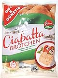 Gut & Günstig Ciabattabrötchen, 6er Pack (6 x 560g)