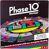 Mattel Games Phase 10 Brettspiel Strategy, interaktives Spiel für die Familie, Perfekt als Kinderspiel oder als Spiel für Erwachsene, Gesellschaftsspiel, für 2-6 Spieler, ab 7 Jahren, FTB29