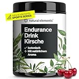 Sportgetränk Kirsche – 600g Isotonisches Getränkepulver für deine Ausdauer – mit 44% Maltodextrin, 30% Dextrose, Elektrolyten und Kohlenhydraten – optimal bioverfügbar – in Deutschland produziert