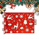 Hundegitter,Weihnachtsdekoration Ausziehbar Ohne Bohren - Innenbereich Türdurchgang Hundegitter Haustiergitter,Für Katzen Flur Terrasse Kinderzimmer Treppenhaus Schlafzimmer Balkon Vorbau