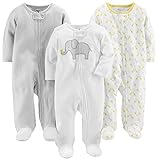 Simple Joys by Carter's Unisex Baby 3-Pack Neutral Sleep and...