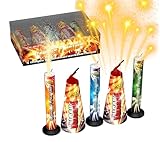 Happy Sparks® XXL Set 5 Teile Summer Fountains Set - für Partys & Silvester für Jugendlichen & Kinder 2024