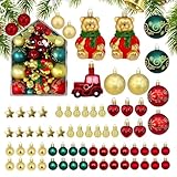 Befeixue Weihnachtskugeln,Weihnachtsbaumkugeln,Kugelanhänger Christbaumschmuck | Szenenlayout liefert Weihnachtsbaumkugel-Ornamente für Weihnachtsfeier, Urlaub, Hochzeit