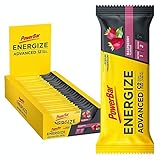 Powerbar - Energize Advanced - Himbeere - 15x55g - High Carb Energieriegel - C2MAX - Magnesium&Natrium