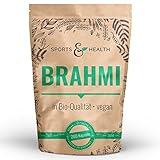 Bio Brahmi Kapseln – 200 Kapseln – Bacopa Monnieri perfekt dosiert – 1000 mg Brahmi pro Tagesdosierung – Bio-Qualität – Vegan – Ohne Zusatzstoffe – Natürliche Inhaltsstoffe – Organic brahmi capsules