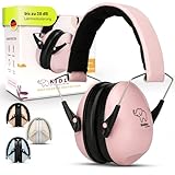 Schallwerk ® Kapselgehörschutz Kiddies (Cherry Pink) | Gehörschutz Kinder - Hochwertige Lärmschutz Kopfhörer mini - Ohrenschützer ideal für Alltag & Events
