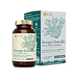 Nature Basics® Sango Meereskoralle Kapseln zertifiziert nachhaltig im Glas | Natürliches Calcium & Magnesium 2:1 hochdosiert in 3.300mg | 180 Kapseln | ohne Magnesiumstearat, laborgeprüft & aus DE