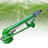 JXYQ Gartensprinkler, automatischer Rasensprinkler, Bewässerungsspray für den Bauernhof, automatisch um 360 Grad rotierender Wassersprinkler