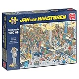 Jumbo Spiele 1119801833 Jan Van Haasteren Massen an den Kassen 1000 Teile Puzzle