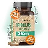 Tribulus Terrestris – 200 Kapseln – 90% Saponine – Vegan – Frei von Zusatzstoffen