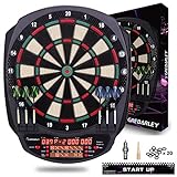 Grebarley Elektronische Dartscheibe Elektronik Dartboard E Dart Scheibe elektronisch Dartautomat Dartscheibe Led Elektronisch Softdart Scheibe Elektrisch (5)