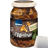 Edeka Pfifferlinge waldfrisch verarbeitet feinste Auslese (180g Glas) + usy Block