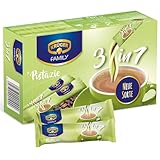 KRÜGER Family 3 in 1 Pistazie, Instant Kaffee Sticks mit löslichem Kaffee, Kaffeeweißer, Zucker & Pistazien-Aroma, 10 Sticks (16,9g)