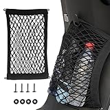 Fahrrad Gepäcknetz,Dehnbares Netz | Schwerlastiges elastisches Netz mit schnellspanner Halterung für Reise Camping Boot