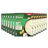 Knorr Feinschmecker Kartoffelsuppe mit Crème fraîche leckere Gemüsesuppe mit nachhaltig angebautem Gemüse 13 x 2 Teller