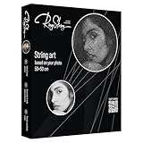 RingString- String Art Fadengemälde DIY | personalisiertes Geschenk | eigenes Bild als Garnportrait | Wunschmotiv | Wandbild (Maxi 50x50 cm)