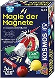 KOSMOS 654146 Fun Science – Magie der Magnete, Baue deinen eigenen Kompass, erforsche unsichtbare Kräfte, Mit spannenden Magnetspielen und Versuchen, Experimentierset für Kinder ab 8 Jahre, Geschenk