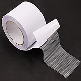 Aquagart 1 Rolle 8cm x 15m Reparaturklebeband für Gitterfolie Gewächshausfolie Spezial Klebeband einseitig extra stark für Luftpolsterfolie Folien Gewächshaus Klebeband wetterfest uv beständig