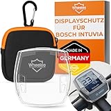 WHEELOO E-Bike Displayschutz Set für Bosch Intuvia Display I Schutz vor Wasser und Staub I transparent und wasserdicht I Display Schutzhülle Ebike Zubehör