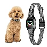 Geräusch-aktiviertes Vibrationshalsband für Hunde – Automatisches Halsband mit sanfter Vibrationsfunktion & Farbdisplay, verstellbar und ideal für den täglichen Einsatz bei Haustieren