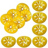 SEABABOO 12PCS Wespenfalle Insektenfalle aus Kunststoff Wespenfänger zum Bauen Hornissenfalle Blütenförmiger Honigfalle Hornissen Hornissen Flasche Catcher Kunststoff Blumenfalle